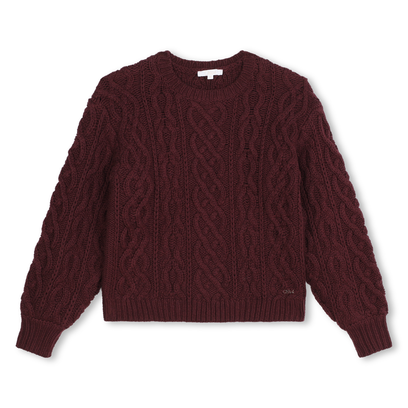 Cable-Knit Sweater CHLOE 
                    GIRL