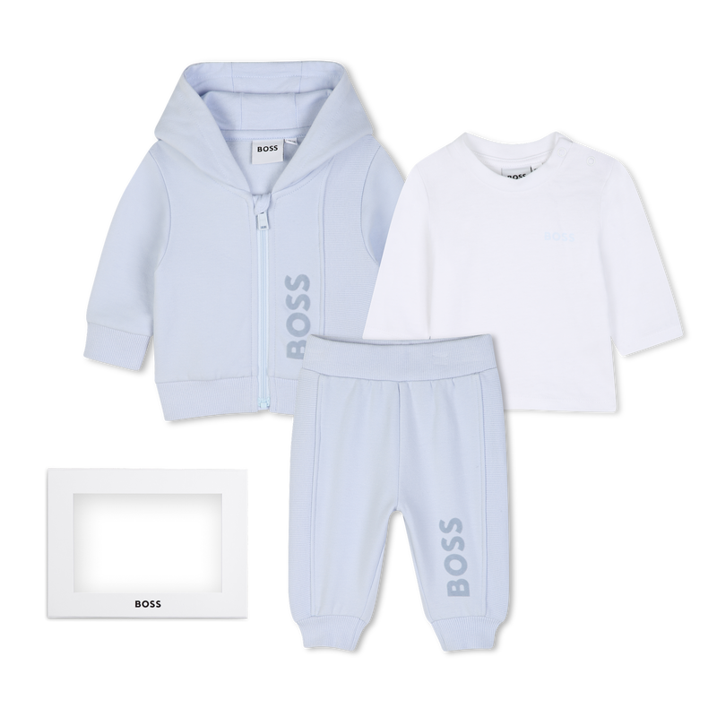 Pants, cardigan, and t-shirt set BOSS 
                        BOY