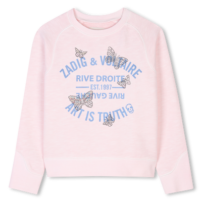 Fleece sweatshirt ZADIG & VOLTAIRE GIRL