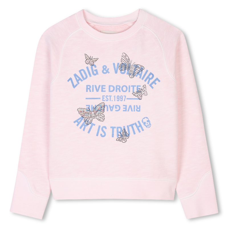 Fleece sweatshirt ZADIG & VOLTAIRE 
                        GIRL