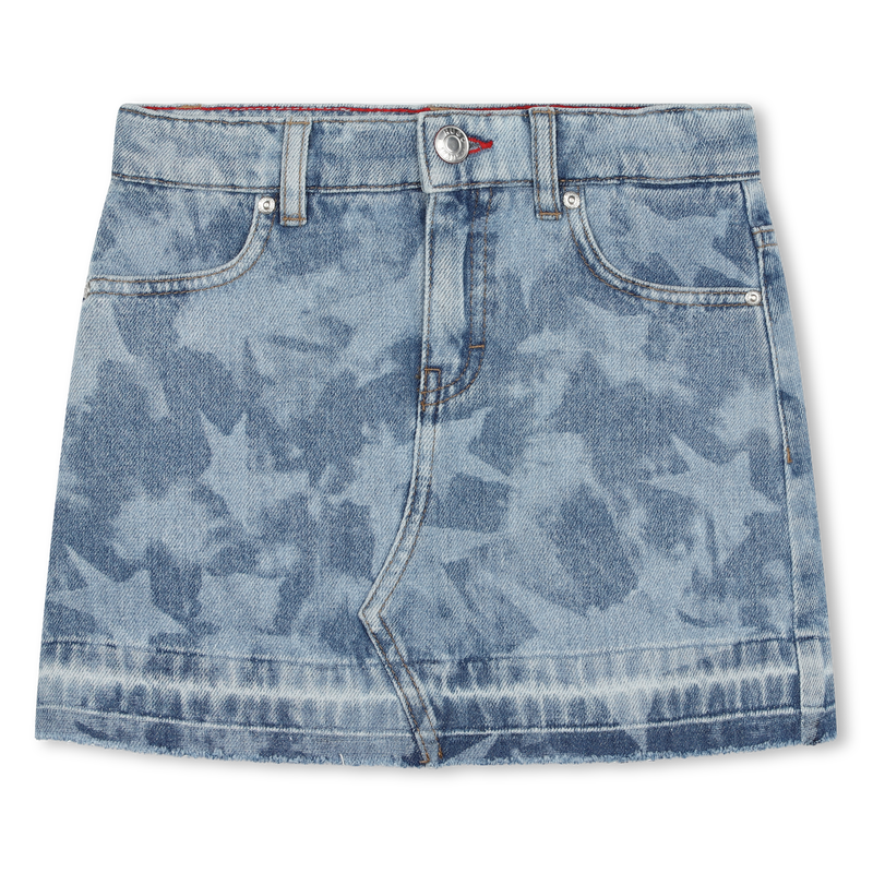 Printed denim skirt HUGO 
                    GIRL