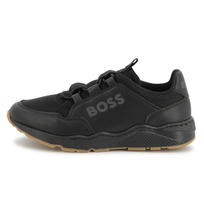 BOSS Lace-up elasticated sneakers for BOY | Kids around