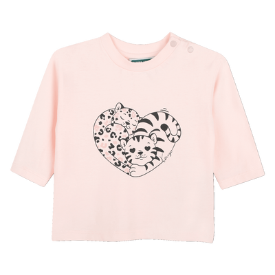 Long sleeve t-shirt KENZO KIDS GIRL