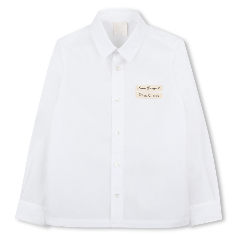 Cotton poplin shirt GIVENCHY 
                    BOY