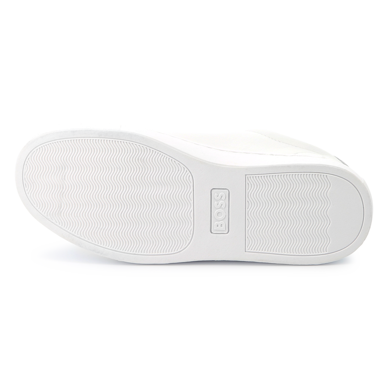 Lace-Up Leather Sneakers