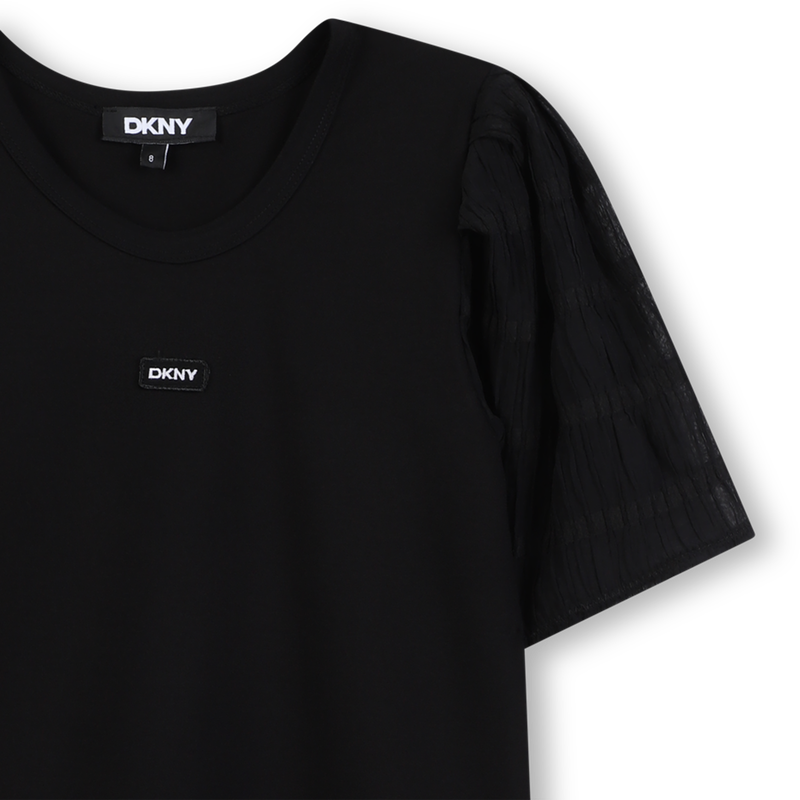 Bi-material party dress DKNY 
                    GIRL