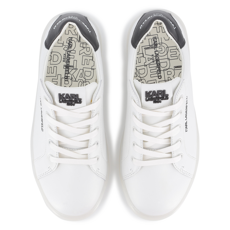 Lace-up low-top sneakers KARL LAGERFELD KIDS 
                        UNISEX