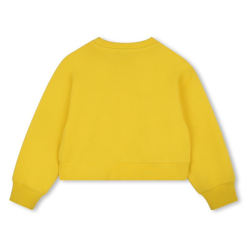 Cotton fleece sweatshirt MARC JACOBS 
                    GIRL