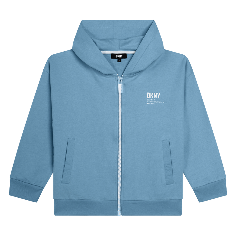 Unisex fleece cardigan DKNY 
                    UNISEX