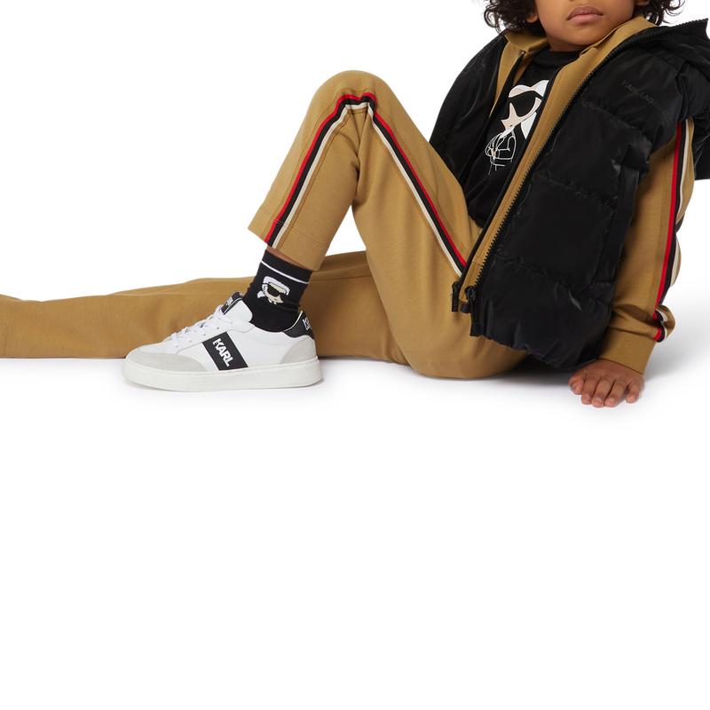 Stripe Detail Sweatpants KARL LAGERFELD KIDS 
                        BOY