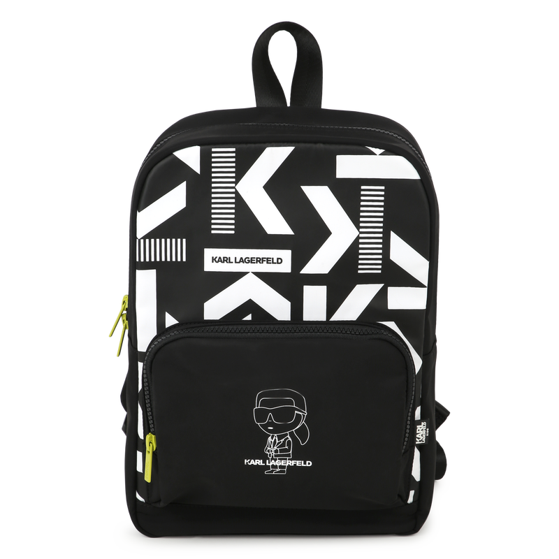 Printed Backpack