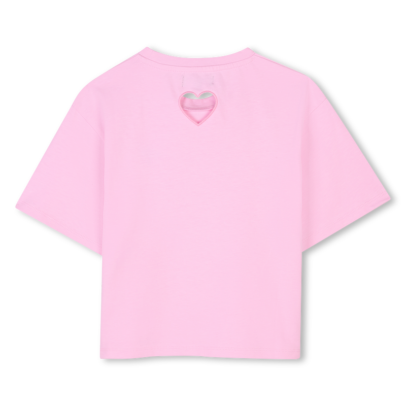 Short-sleeved cotton T-shirt DKNY 
                        GIRL