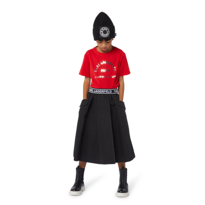 Leather Ankle Boots KARL LAGERFELD KIDS GIRL