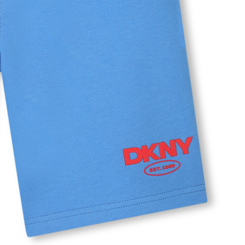 Cotton fleece Bermuda shorts DKNY 
                    BOY