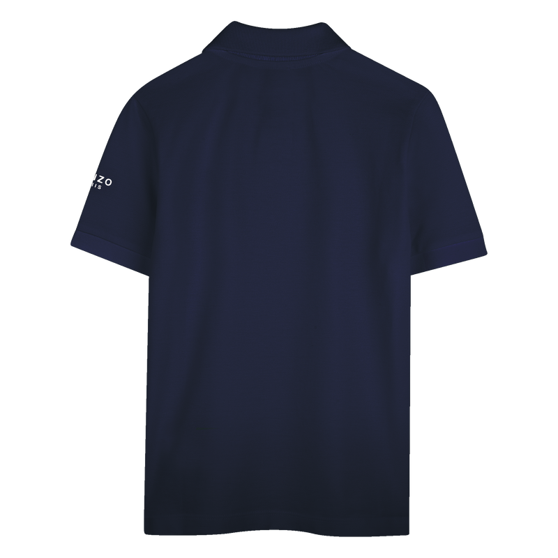 Short-sleeved cotton polo KENZO KIDS 
                        UNISEX