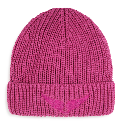 Decorative knit beanie hat ZADIG & VOLTAIRE GIRL