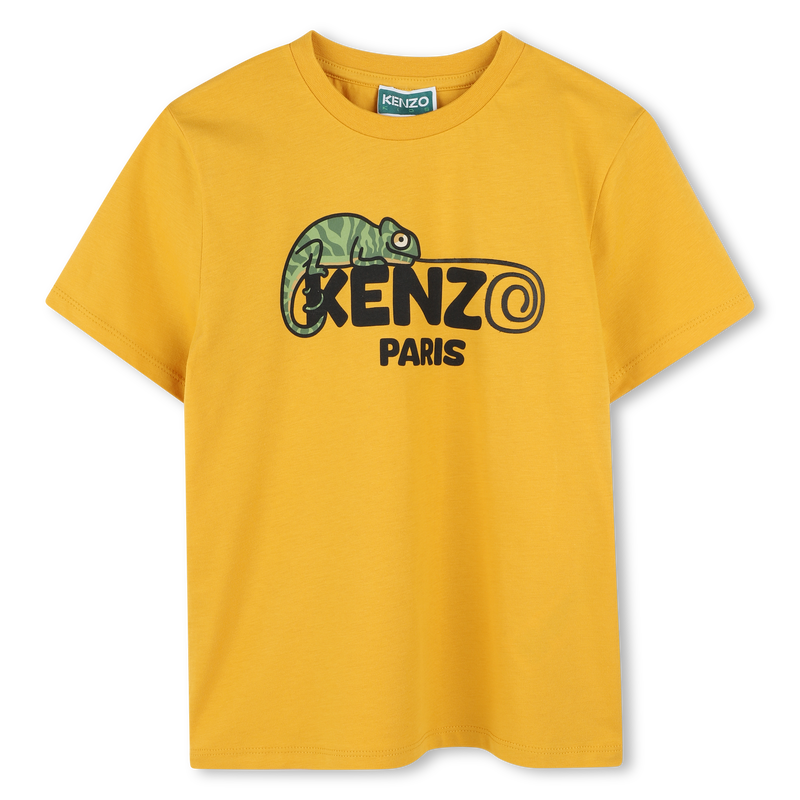 Short-sleeved cotton T-shirt KENZO KIDS 
                        BOY