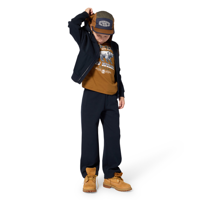 Hooded cardigan TIMBERLAND 
                        BOY