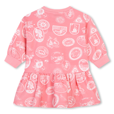 Long-Sleeved Dress KENZO KIDS GIRL
