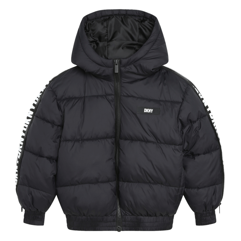 DKNY Hooded puffer jacket
