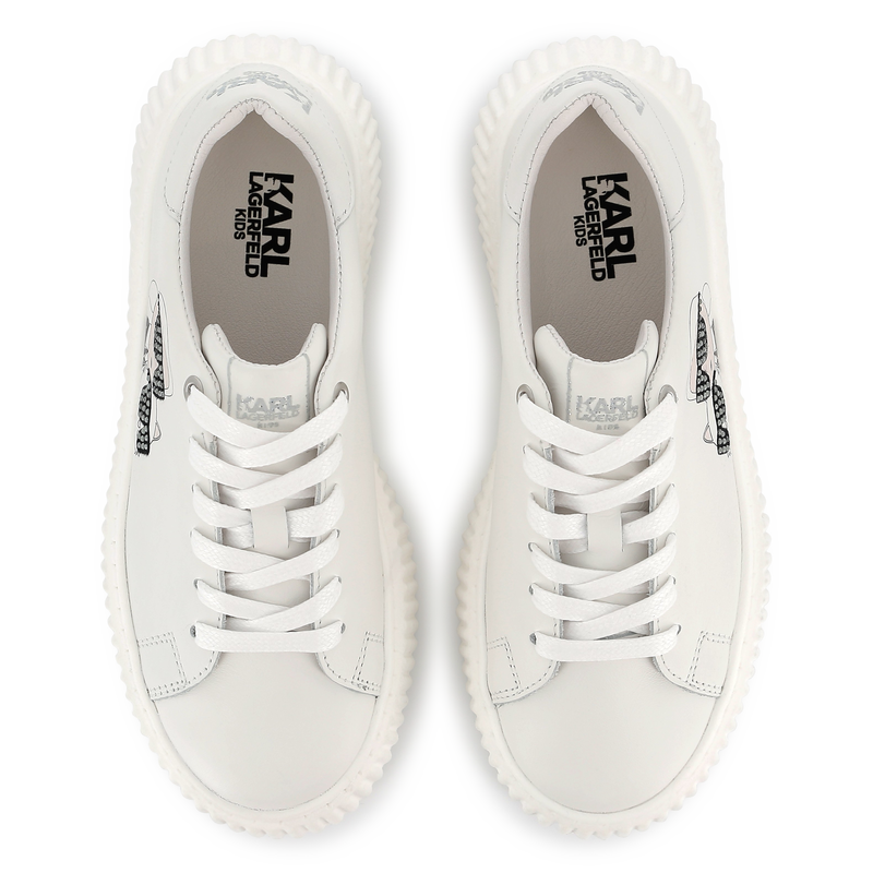 Low-top lace-up sneakers KARL LAGERFELD KIDS 
                    GIRL
