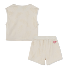 Terry cloth tank top & shorts KENZO KIDS 
                    GIRL