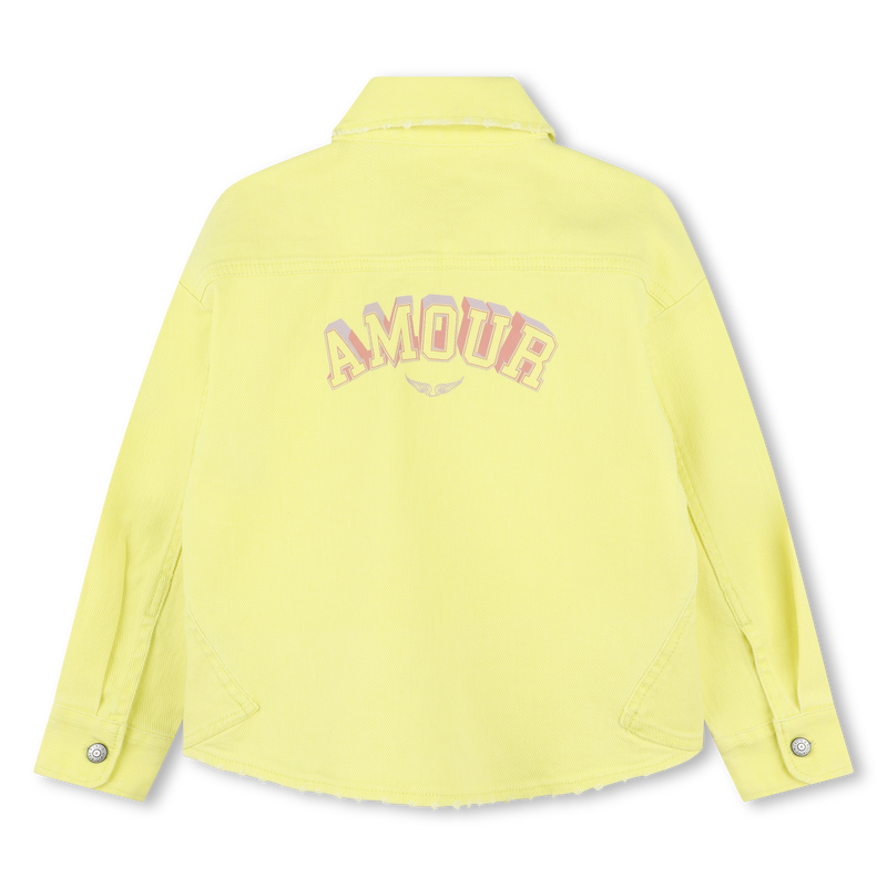 Illustrated Cotton Jacket ZADIG & VOLTAIRE 
                    GIRL