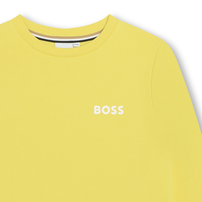 Printed fleece sweatshirt BOSS 
                    BOY