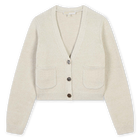 Button-Up Knit Cardigan MICHAEL KORS 
                    GIRL