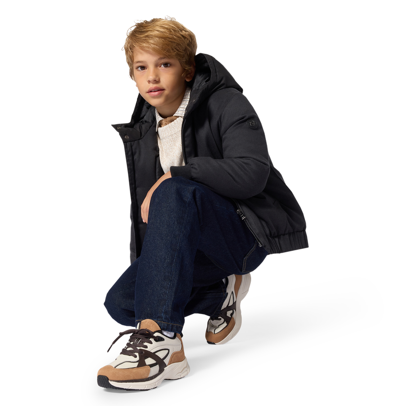 Hooded down jacket BOSS 
                        BOY
