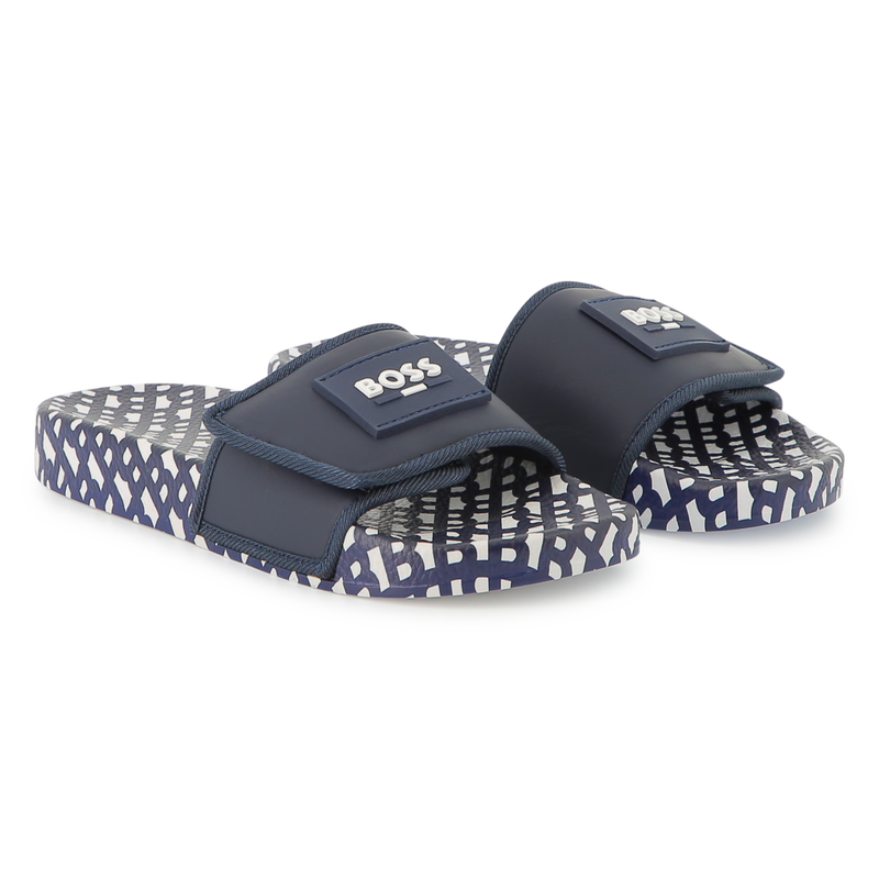 Velcro Strap Slides BOSS 
                        BOY