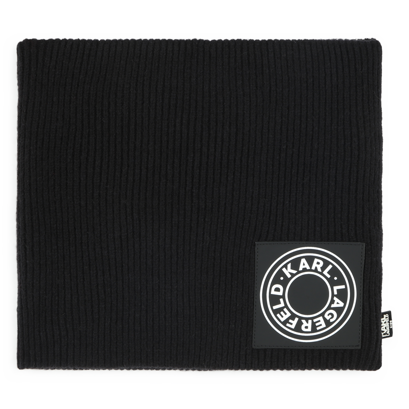 Hat & Infinity Scarf Set KARL LAGERFELD KIDS 
                    BOY