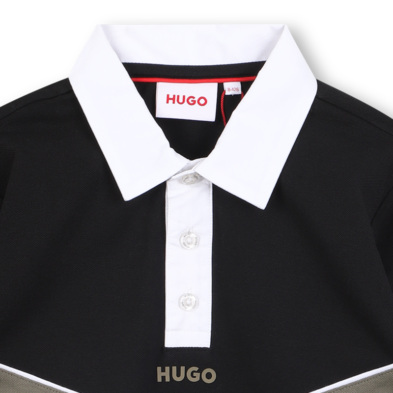 Long-sleeved polo shirt HUGO 
                        BOY