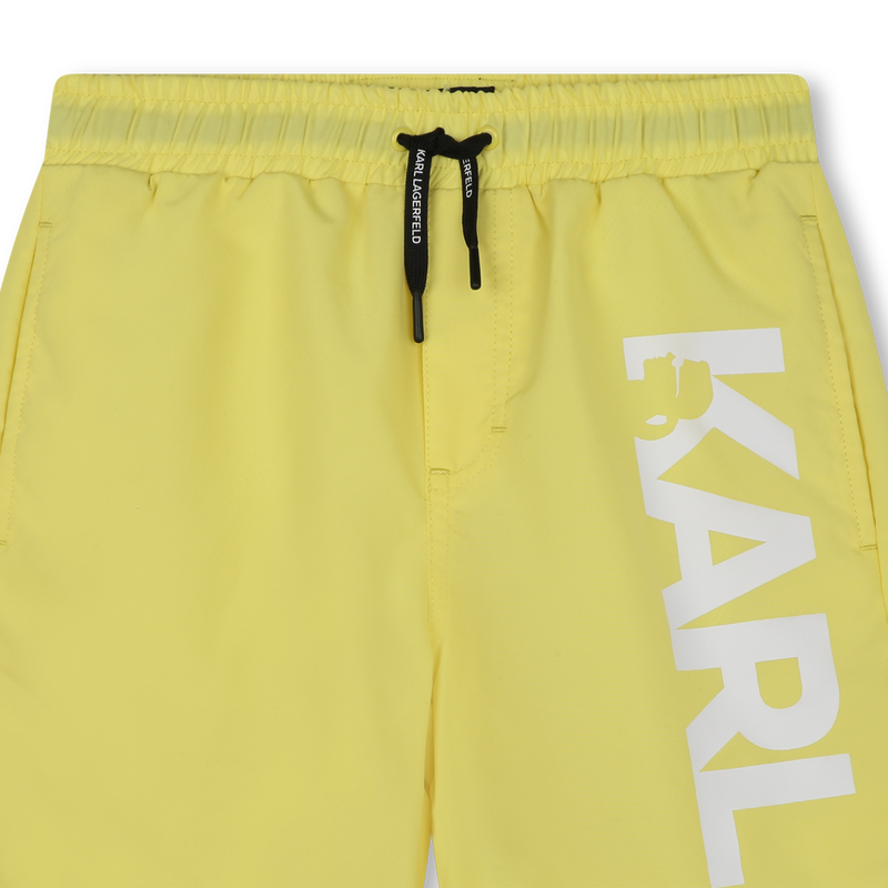 Printed Swim Trunks KARL LAGERFELD KIDS 
                    BOY