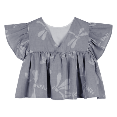 Bell Sleeve Blouse KENZO KIDS GIRL