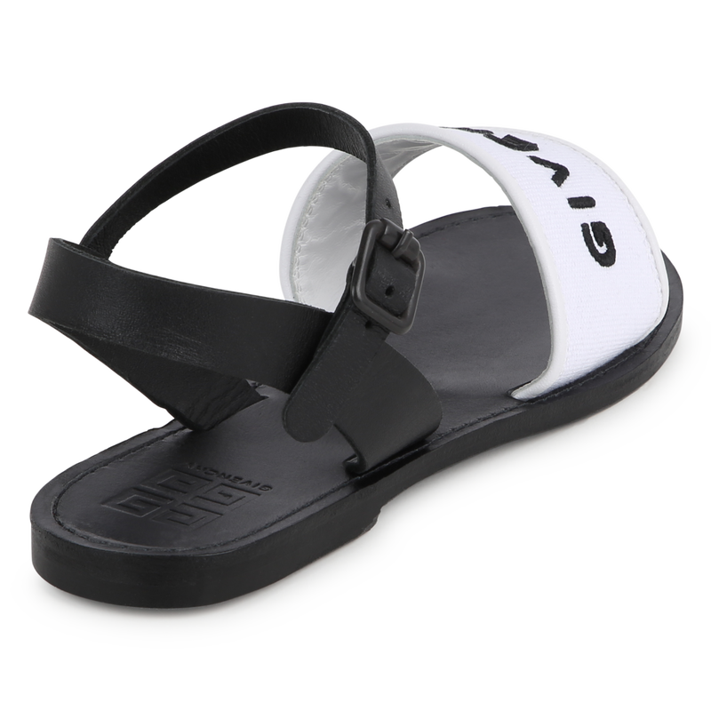 Leather detail sandals GIVENCHY 
                    GIRL
