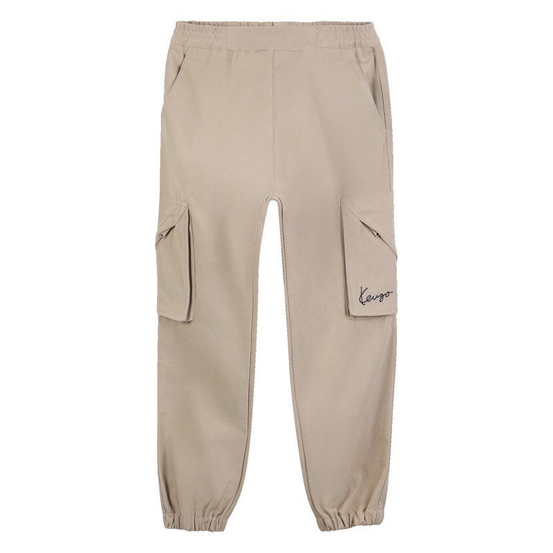 Cotton trousers KENZO KIDS 
                        UNISEX