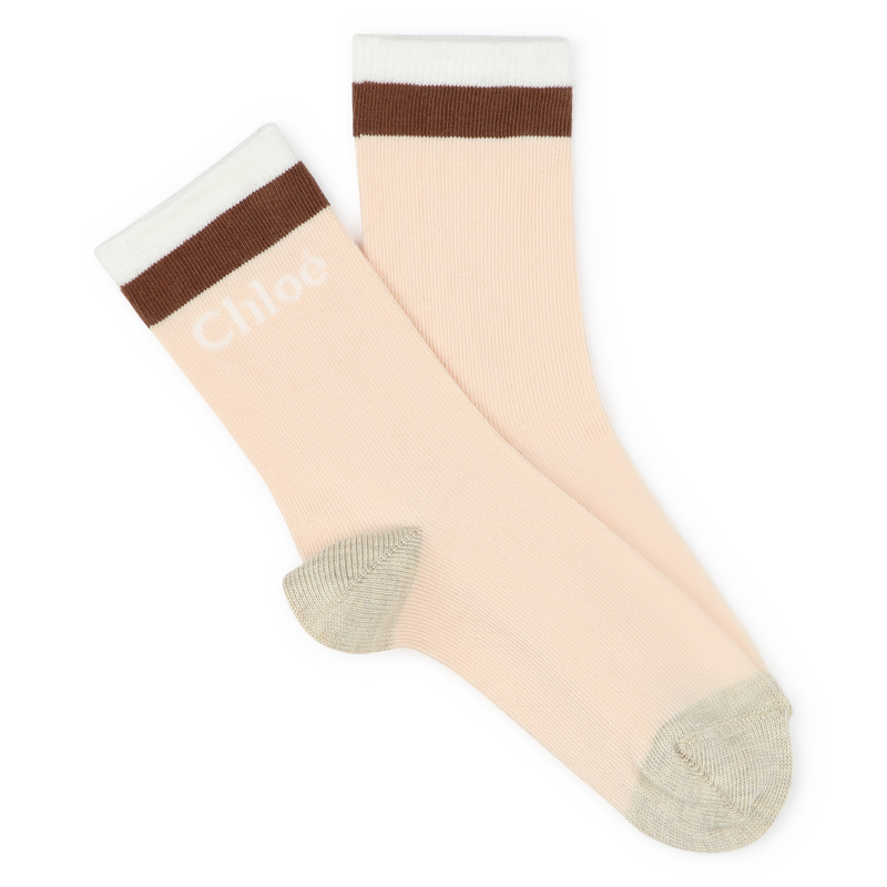 Three-Color Socks CHLOE 
                    GIRL