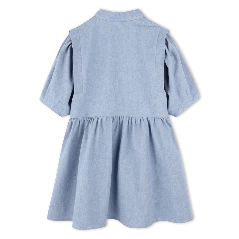 Cotton shirt-dress KENZO KIDS 
                    GIRL