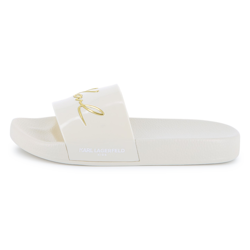 Slides KARL LAGERFELD KIDS 
                        GIRL