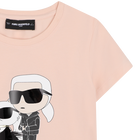Short sleeve t-shirt KARL LAGERFELD KIDS 
                    GIRL