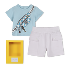 Shorts Outfit Set, PALE BLUE, hi-res