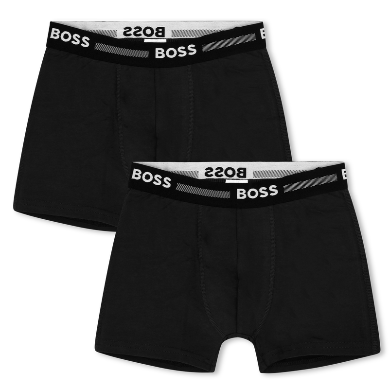 Cotton Boxers (Set Of 2) BOSS 
                        BOY