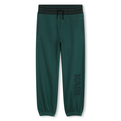 Fleece Sweatpants KARL LAGERFELD KIDS BOY