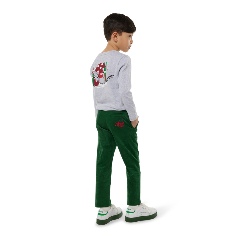 Kids velvet 2025 pants