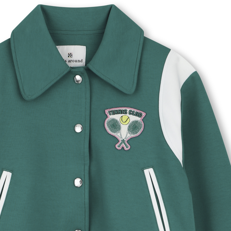 Snap Front Cardigan KIDS AROUND 
                        GIRL