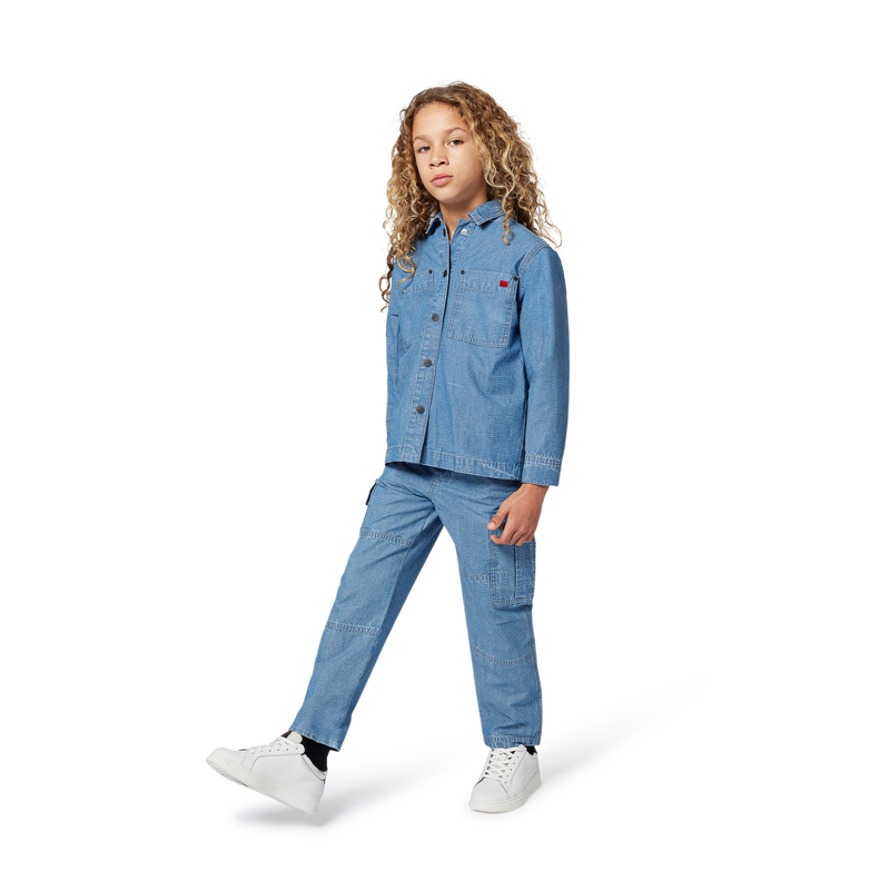 Denim overshirt HUGO 
                        BOY