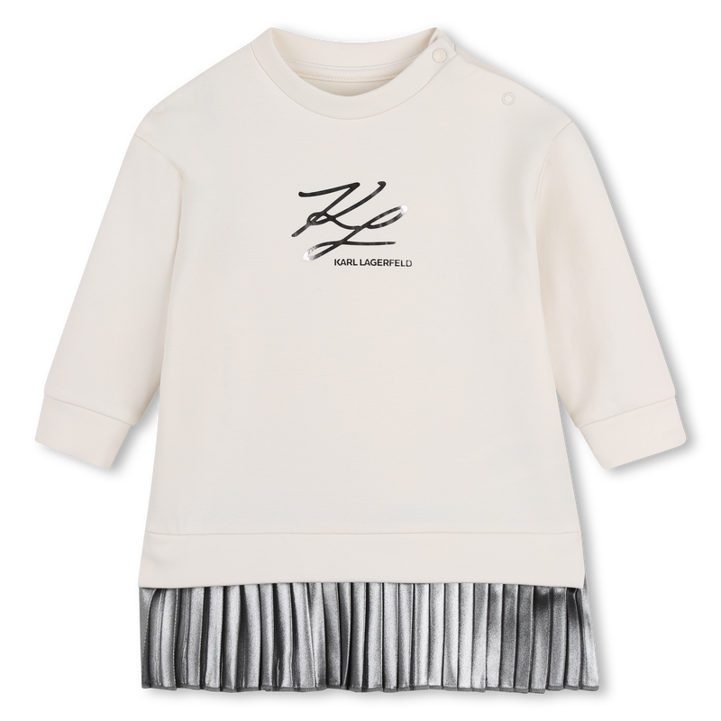 Long Sleeve Dress KARL LAGERFELD KIDS 
                        GIRL