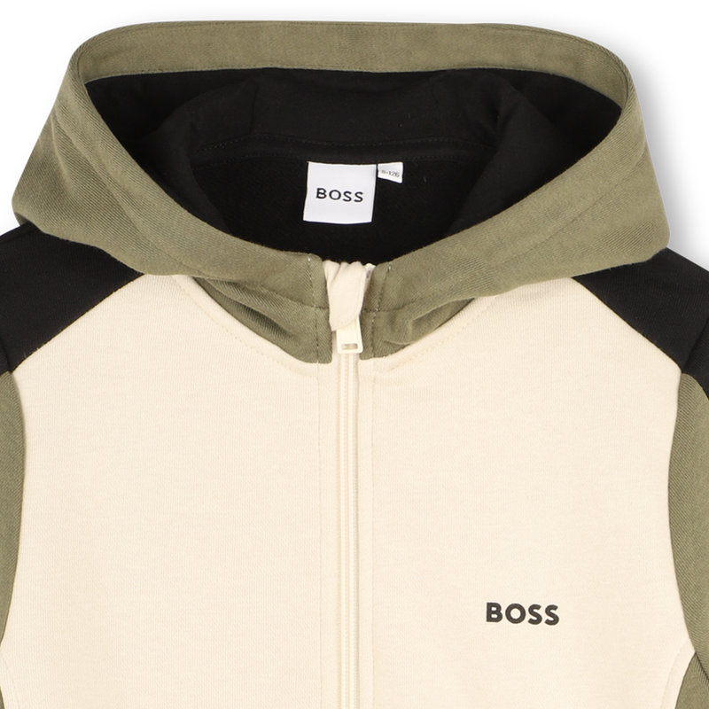 Hooded cardigan BOSS 
                    BOY