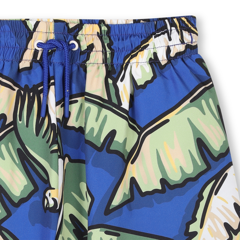 Patterned swim shorts KENZO KIDS 
                        BOY